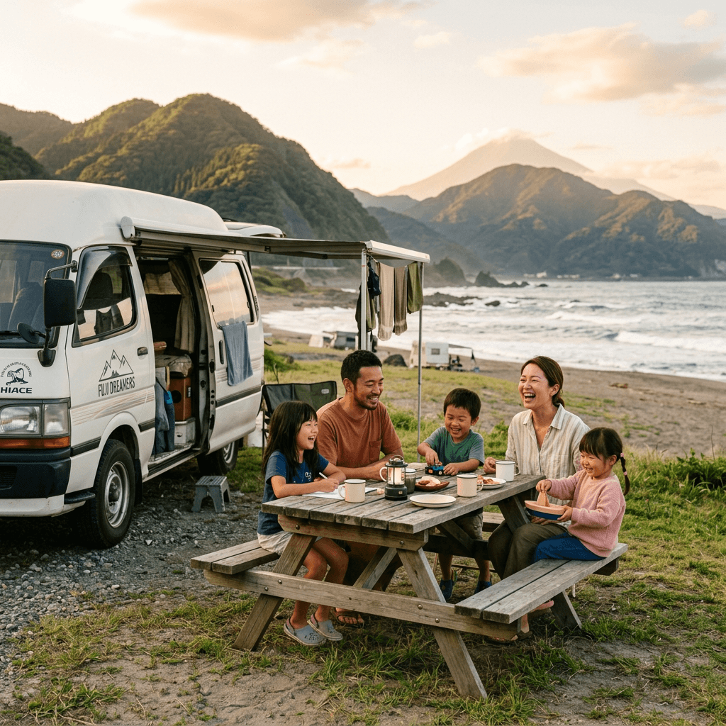 Family Vanlife in Japan: Traveling with Kids