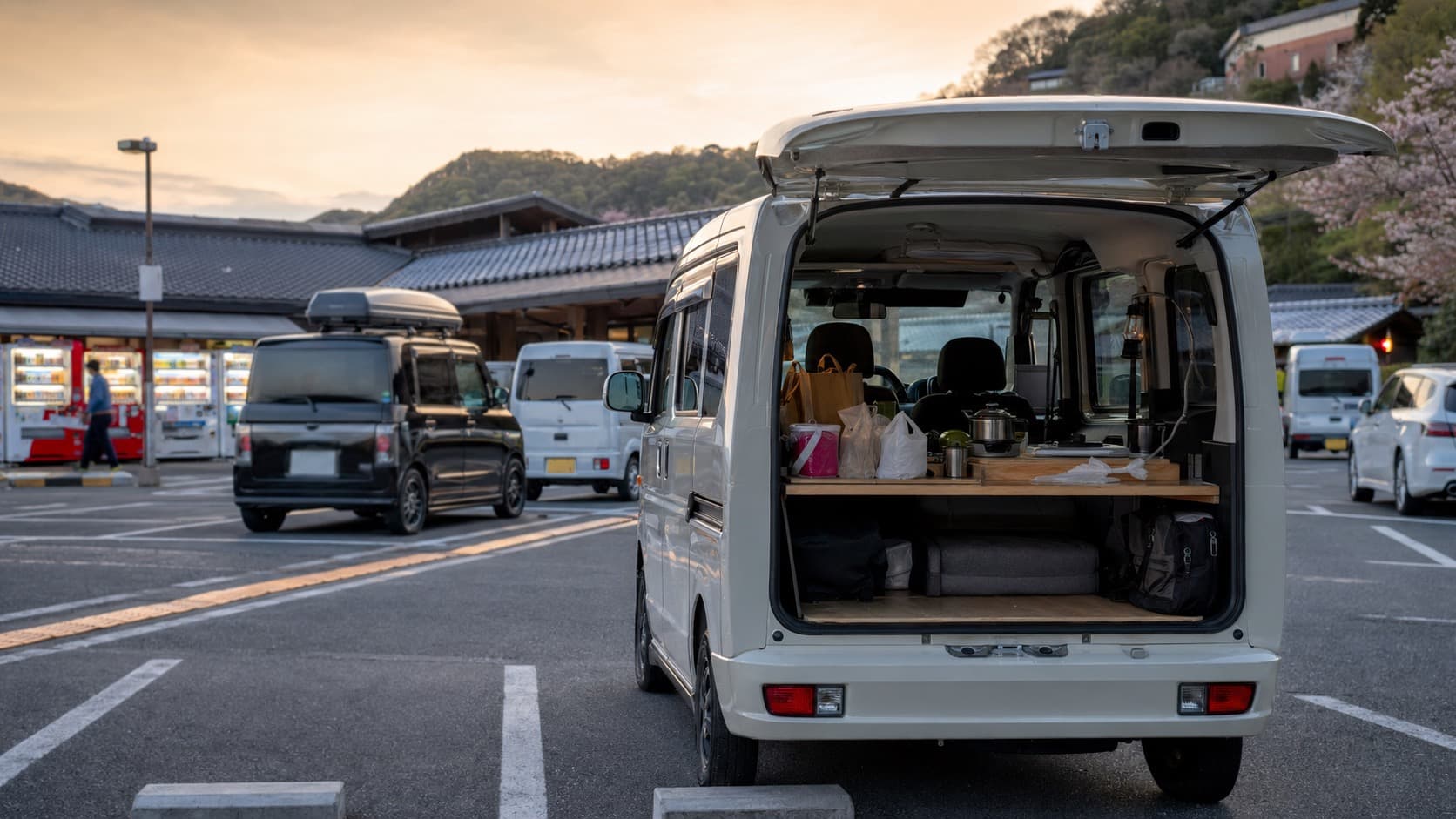Camping in Your Car During Golden Week in Japan