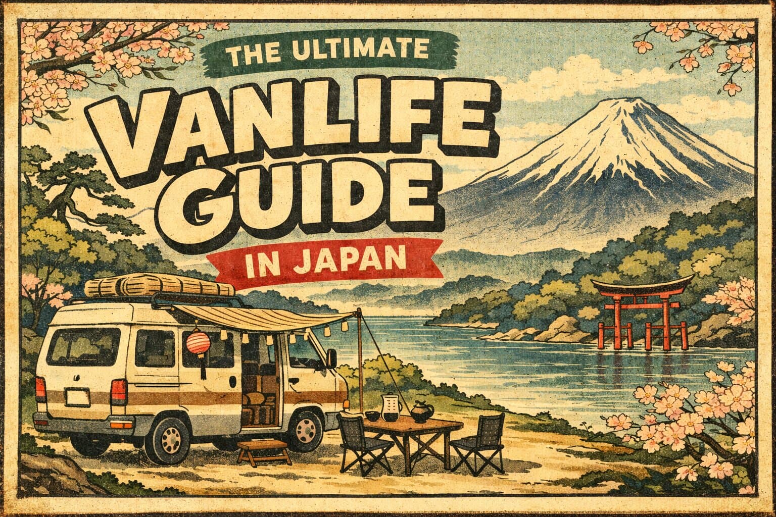 The ultimate guide to vanlife in Japan for beginners